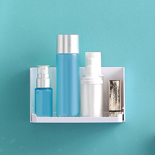 Foldable Wall Shelf 90° Fold up Floating Shelves for Kitchen Toilet Bathroom - Picture 10 of 12