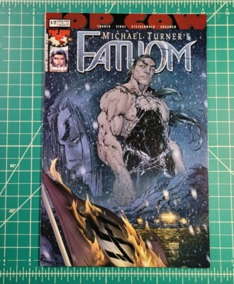 Fathom #1/2 (2001) Cvr B Variant Wizard/Top Cow Michael Turner First Print VF/NM