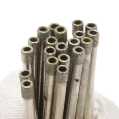 20Pcs 1/8'' inch Super-thin Diamond Lapidary Drill Bits Cutter Hole Saw Drilling