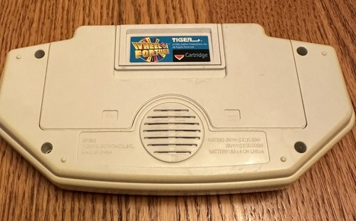 WHEEL OF FORTUNE Handheld Electronic GAME & CARTRIDGE Tiger 1995 - Tested - Afbeelding 3 van 3
