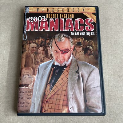2001 Maniacs (DVD 2005 + Guide) Southern Gore Horror Robert