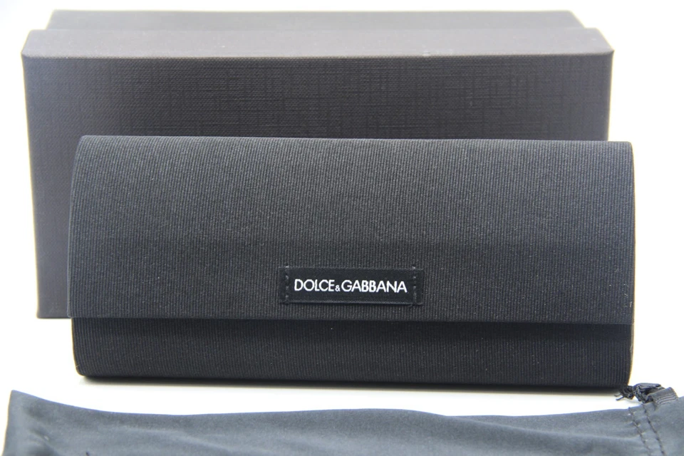 NUEVO DOLCE & GABBANA DURO AUTÉNTICO GAFAS GAFAS GAFAS ESTUCHE CAJA Foto 2 de 3