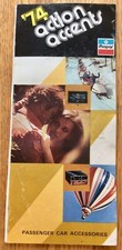 1974 Mopar Action Accents Brochure