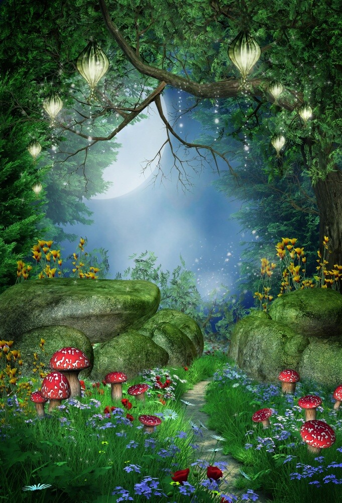 Wonderland Like Garden Decoration Fairy Funnytree 5X7FT Fairy Tale