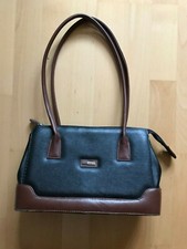 Top stylische Handtasche von Marc Chantal in Schwarz / Hellbraun