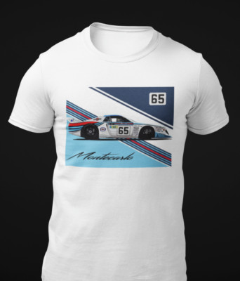 Beta Montecarlo Turbo Vintage Race Car Short-Sleeve Unisex T-Shirt