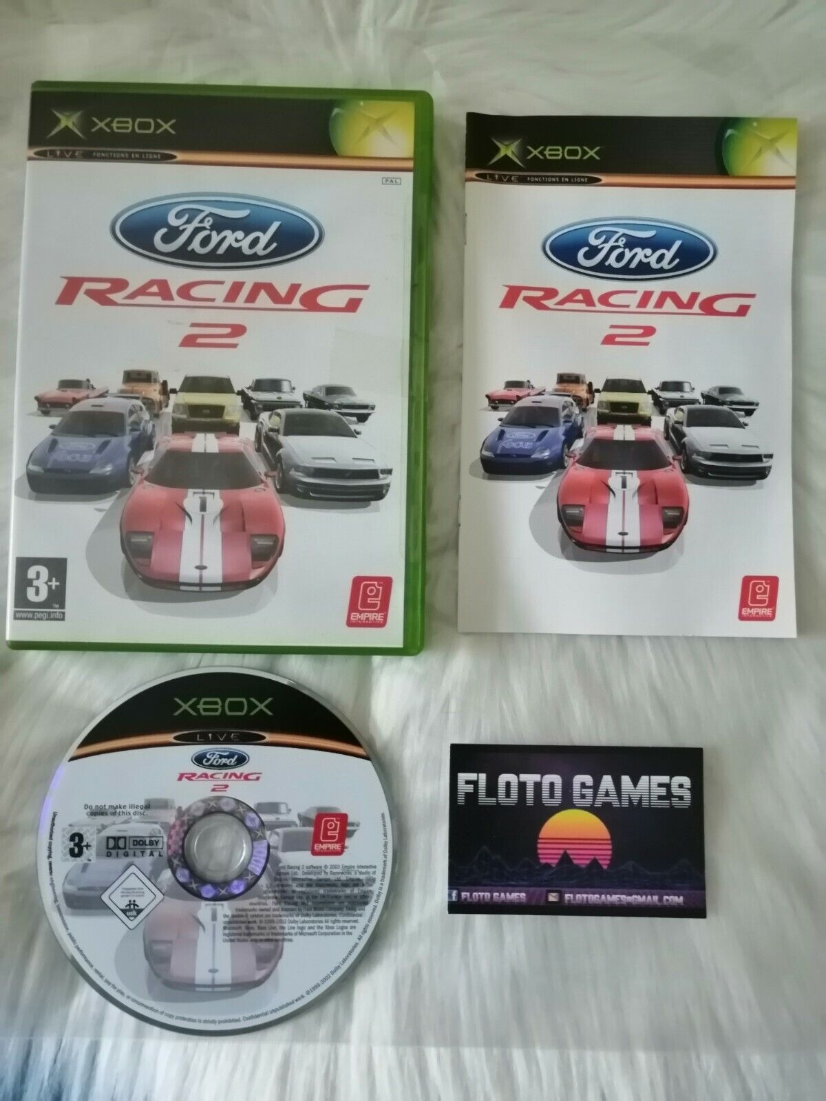 Jeu Ford Racing 2 pour X-Box XBOX PAL Complet CIB - Floto Games