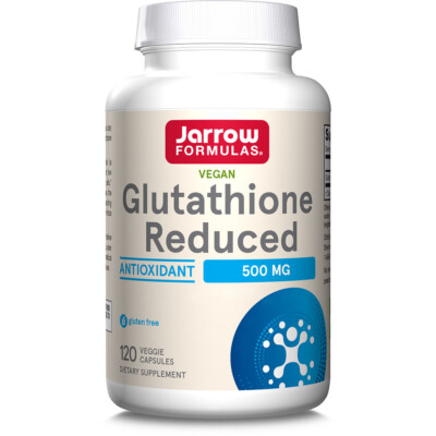 Jarrow Formulas, reduzierte Glutathione, 500mg, 120 Veg. Kapseln - Blitzversand