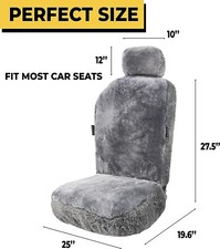 Sheepskin Car and Truck Seat Covers for sale