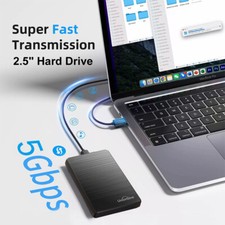 1TB 2TB External Mobile Hard Drive USB3.0 SATA For Windows 7/8/10/11,PC,Smart TV