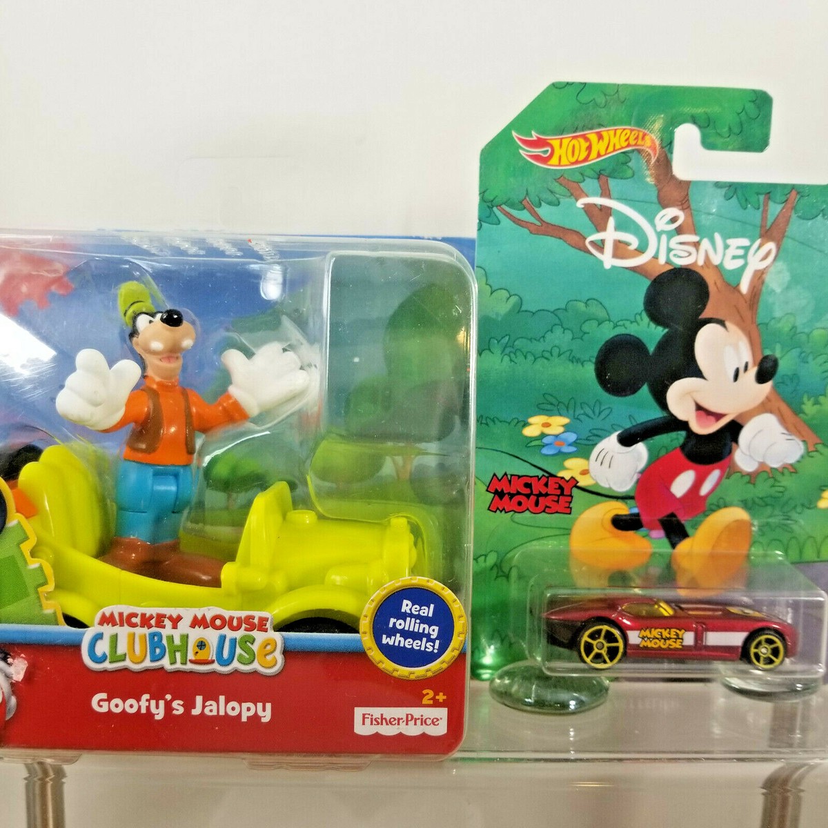 LOT Fisher Price Disney Jr Mickey Mouse Clubhouse HOT WHEELS