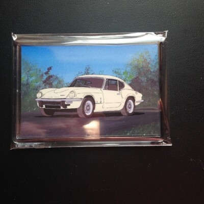Triumph GT6 Kühlschrankmagnet starr klar Kunststoff 