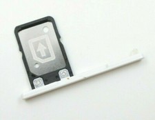 OEM Sony Xperia XA1 G3123 Sim Card Tray Single Sim Version ORIGINAL WHITE
