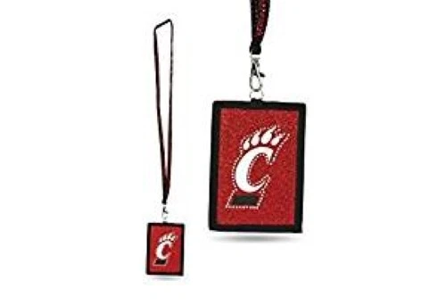 NCAA Beaded Lanyard with Detachable ID Wallet - Image 2 of 4