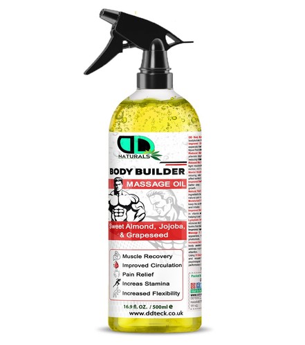 Body Massage Oil Natural Lubricant for Body Builders & Revive Your Performance - Picture 21 of 26