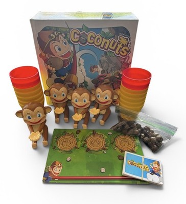 Coconuts Board Game Walter Schneider KOREAN BOARD GAME Missing 3 Coconuts & Rule
