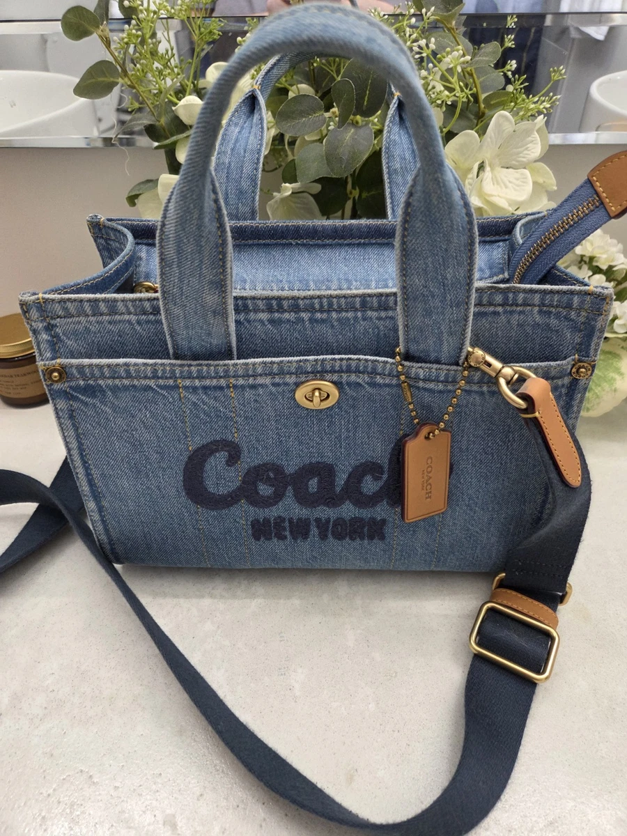 Coach Denim Exterior Tote Bags & Handbags for Women for sale | eBay