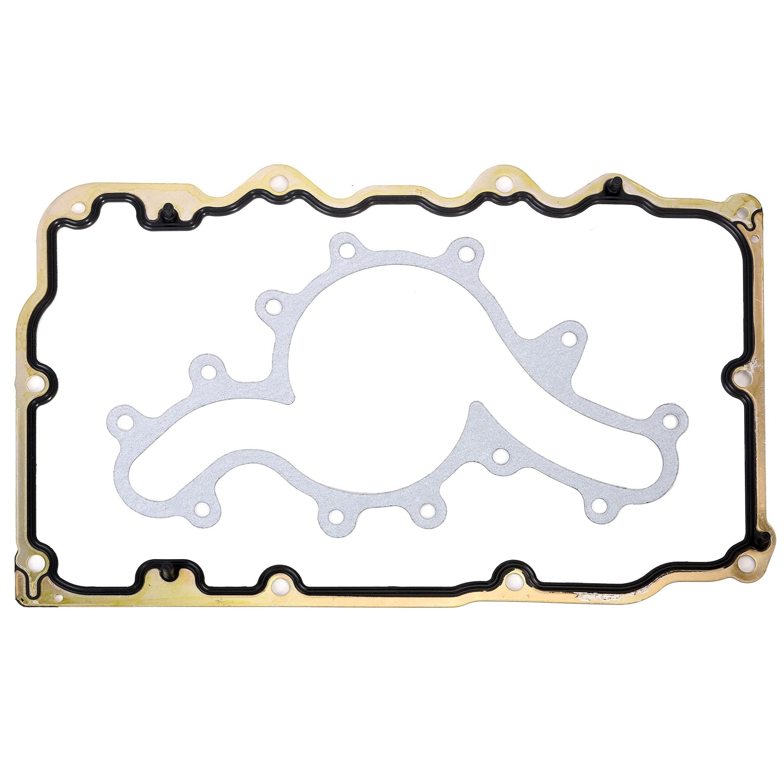 Lower Engine Gasket Set with Oil Pan Gasket CS9293 Compatible with Ford Explo...