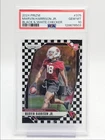 MARVIN HARRISON JR. 2024 PRIZM ROOKIE BLACK WHITE CHECKER RC PSA 10 Q6239