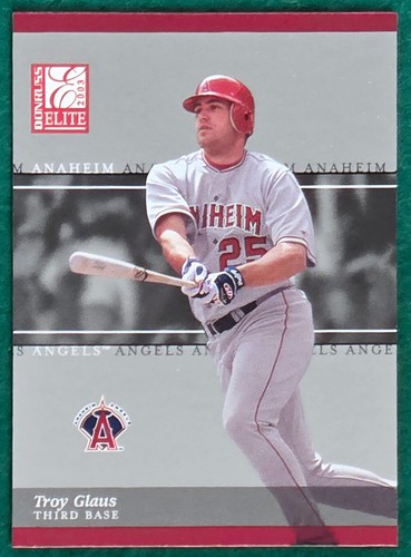 2003 Donruss Elite Troy Glaus #6 card