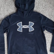 Under Armour ColdGear Fleece Hoodie Black women's Medium Hooded Pullover