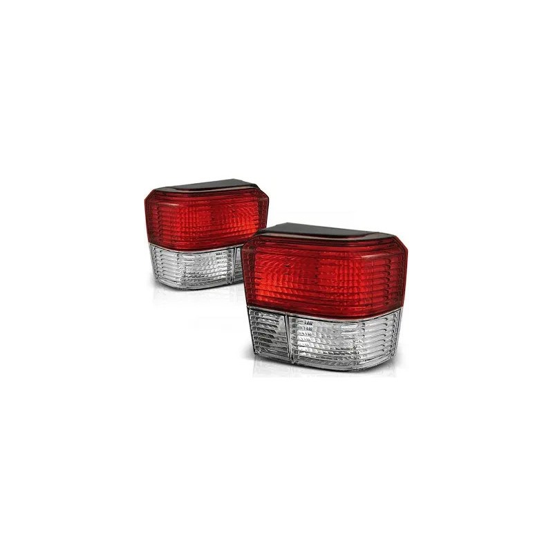 Feux arrière VW T4 étanches avec lentille en polycarbonate cristal