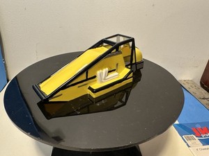 1/24 Painted .010 YELLOW SPRINT CAR - Lexan Body Slot Car 4.5”   FREE SHIPPING