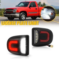 For 2000-2006 Chevrolet Suburban Tahoe Gmc Led Yukon License Light Plate X2 For 2000-2006 Chevrolet Suburban Tahoe Gmc Led Yukon License Light Plate X2
