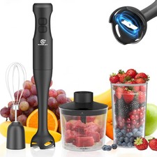 SUPERLEX 4in1 350W Powerful Hand Held Electric Food Blender Mixer Stick 2 Speed
