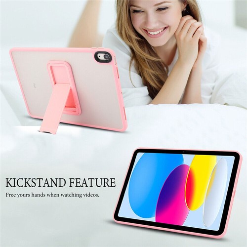 Stand Back TPU Case Cover For iPad 5/6/7/8/9/10/11th Gen Mini 7/6 Air 4/5 Pro 11 - Picture 65 of 78