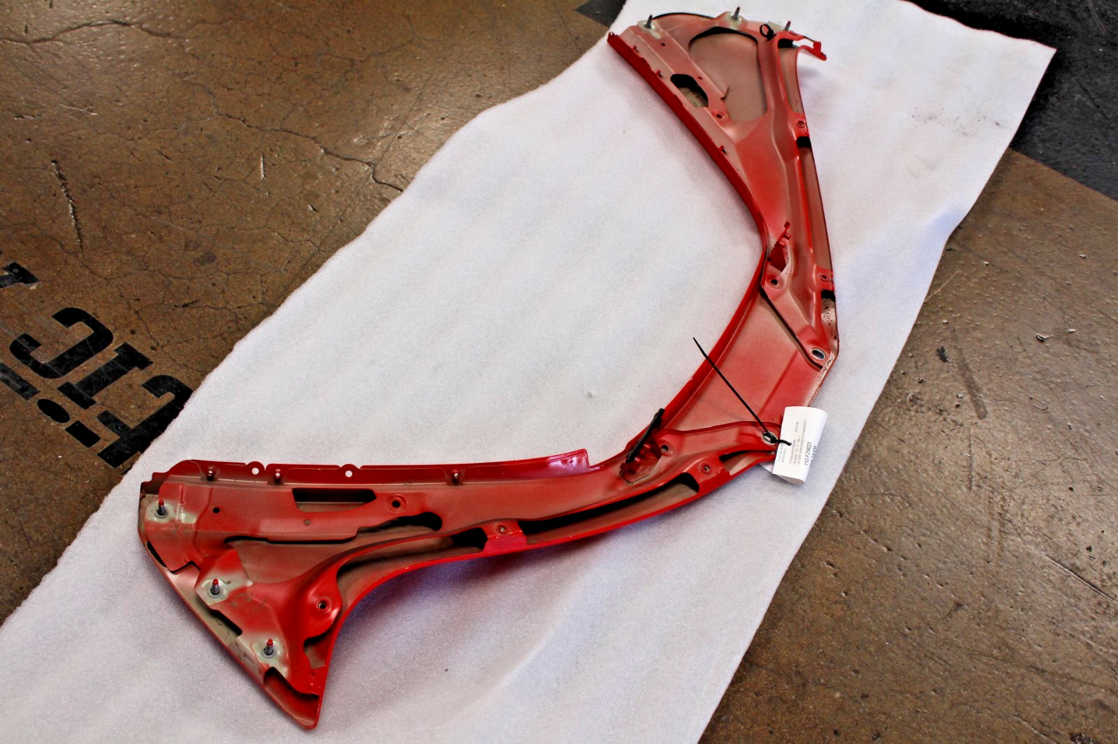 Ferrari 296 GTB, Rear Body Outer Flank Panel, Scuffed, Used, P/N 985956537