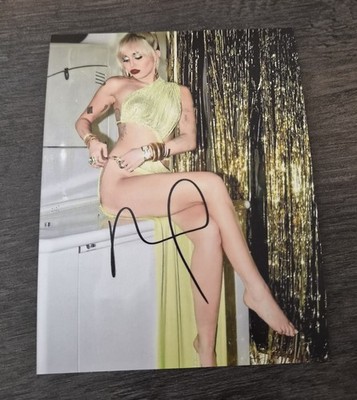 MILEY CYRUS, TOLLES FAN AUTOGRAMM/FOTO, *HOT*