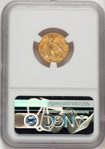 1915 $2.50 Indian Quarter Eagle NGC MS63 (776716064) - Picture 2 of 2