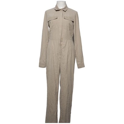 NLY Trend, Jumpsuit, Größe: 40, Beige, Polyester, Einfarbig, Damen #JNU