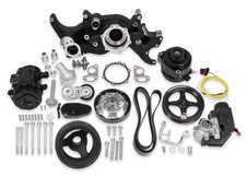 Holley 20-185bk Black Mid-mount Complete Accessory System Holley 20-185bk Black Mid-mount Complete Accessory System