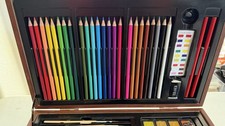Art 101 Art and Creativity Wood Art Set 142 Pieces (Opened, Never Used)