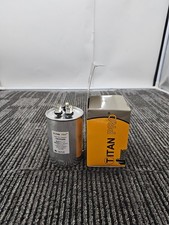 QTY 2 Titan Pro TRCFD455 Round MOTOR Run Capacitor 45 5 MFD 440/370 VAC