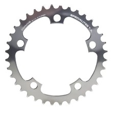 Sp cialit s TA Zephyr Compact 5-Arm 110pcd 9/10 Speed Chainring Middle 40t Silve
