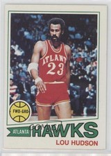 1977-78 Topps White Back Lou Hudson #85 HOF 2g2