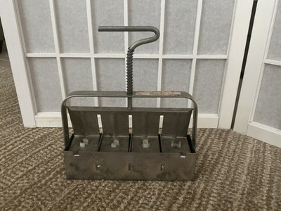 Ladbrooke Authentic Soil Block Maker 4 Cell- Made in England Seed Starting Tool
