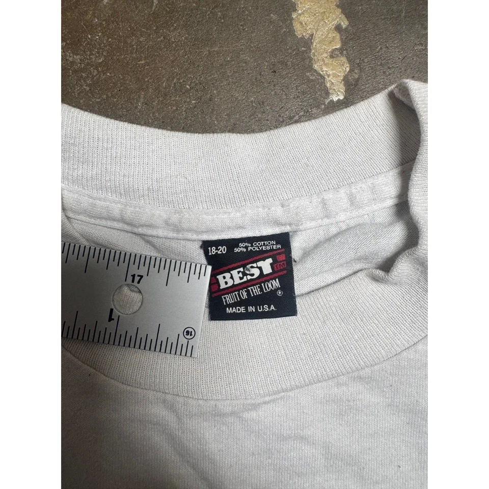 Vintage Disney The Little Mermaid T-Shirt Ariel Ursula King Triton Sebastian 90s - Image 2 of 4