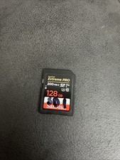 Sandisk 128GB SD Extreme Pro SD Card SDXC 200MB/s Class 10 SDSDXXD-128G-GN4IN
