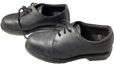 Schwarze Sicherheit Stahlkappe Airwear Sterlingsilber Größe 10 Büro & Industrie 067x
