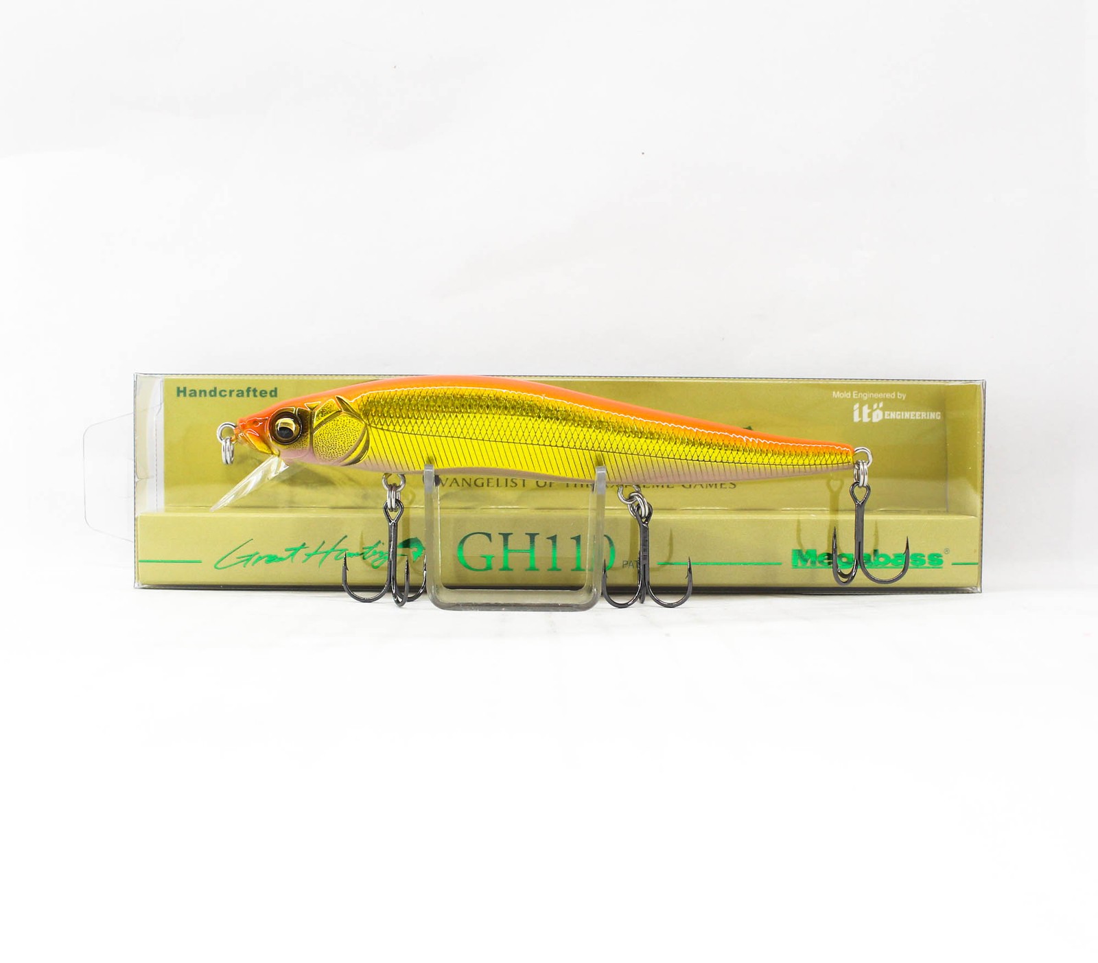 Megabass Great Hunting 110 Floating Lure DD Hakone Orange 2 (9733)