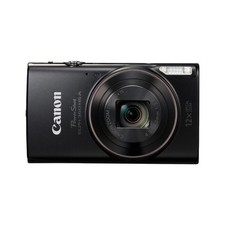 Canon Powershot ELPH 360 HS Digital Camera 20.2MP 12x Optical Zoom 85% NEW Black