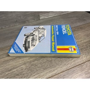 Haynes Toyota Tercel Automotive Repair Manual 1987 -1994