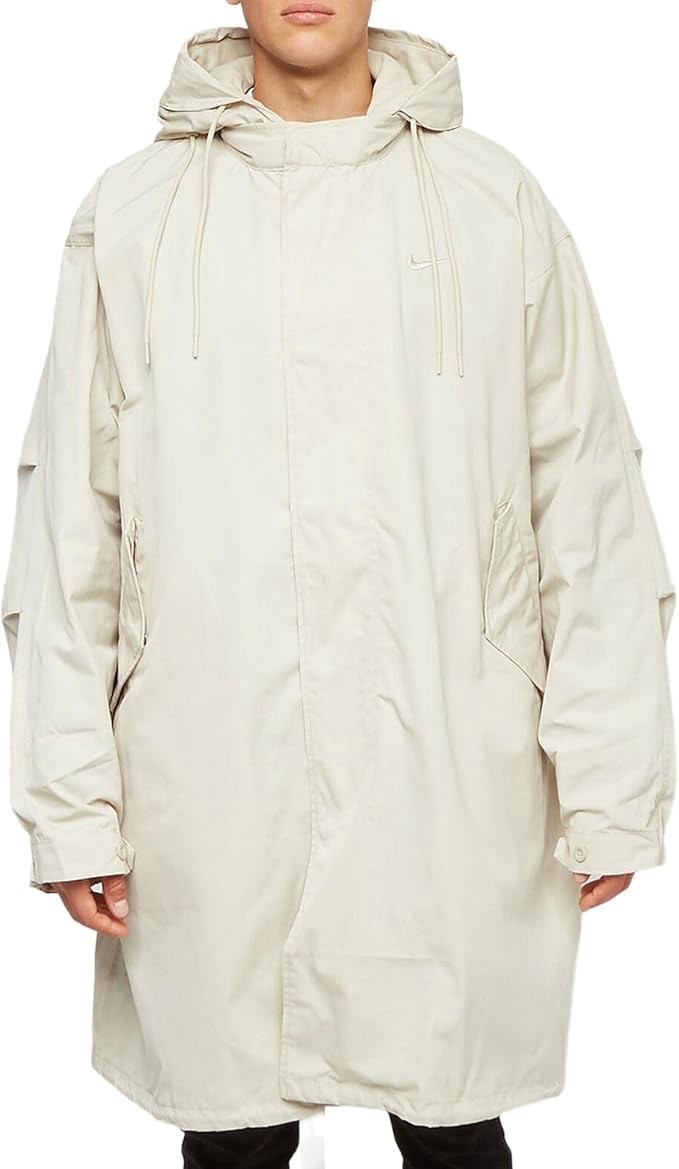 Size L- Nike Men’s Life Therma-Fit 3 in 1 OVERSIZED Parka, Rattan/Alligator.