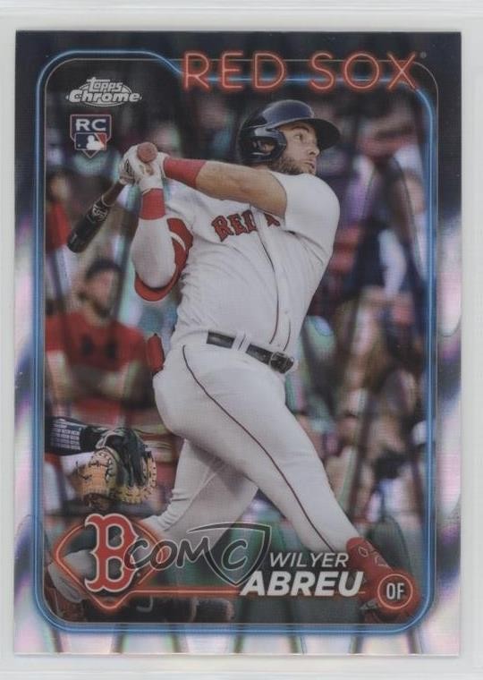 2024 Topps Chrome RayWave Refractor Wilyer Abreu #165 1xd