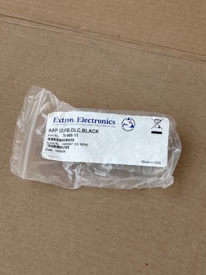 Extron 70-466-11 AAP (2)FIB DLC SCHWARZ