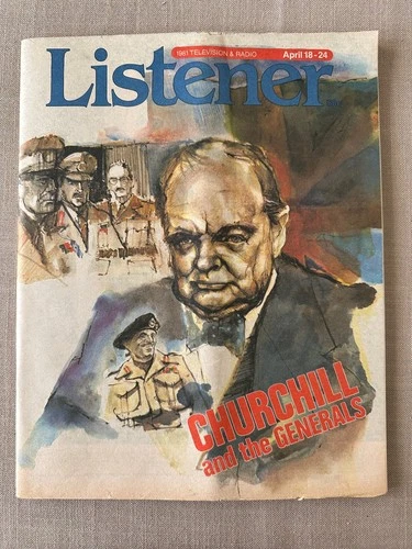 Vintage television - "New Zealand Listener" - Apr 1981 Winston Churchill